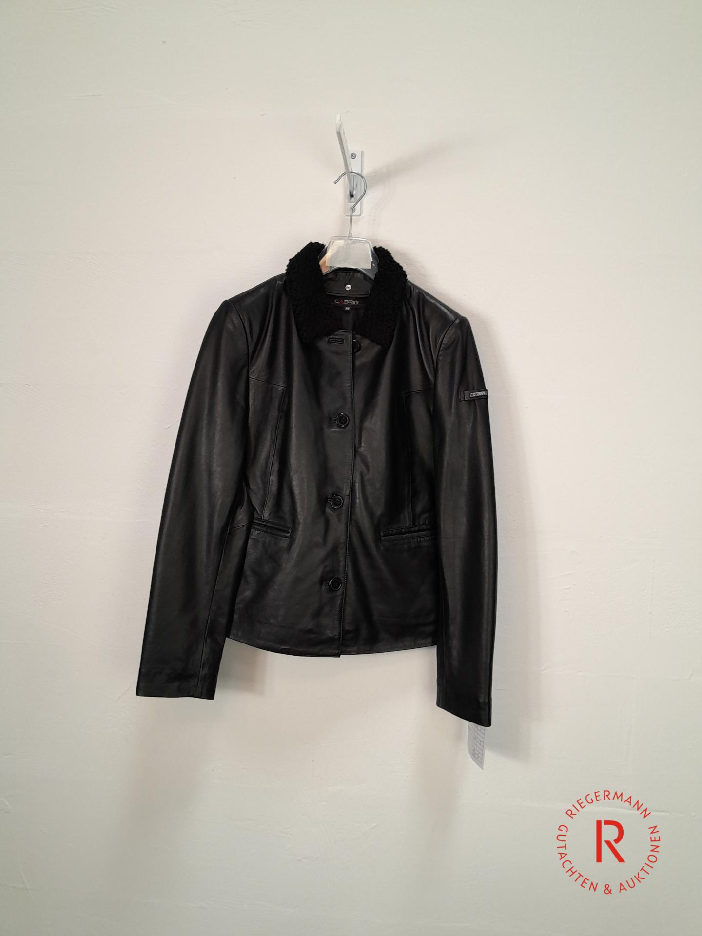 DAMEN LEDERJACKE GRÖSSE 38